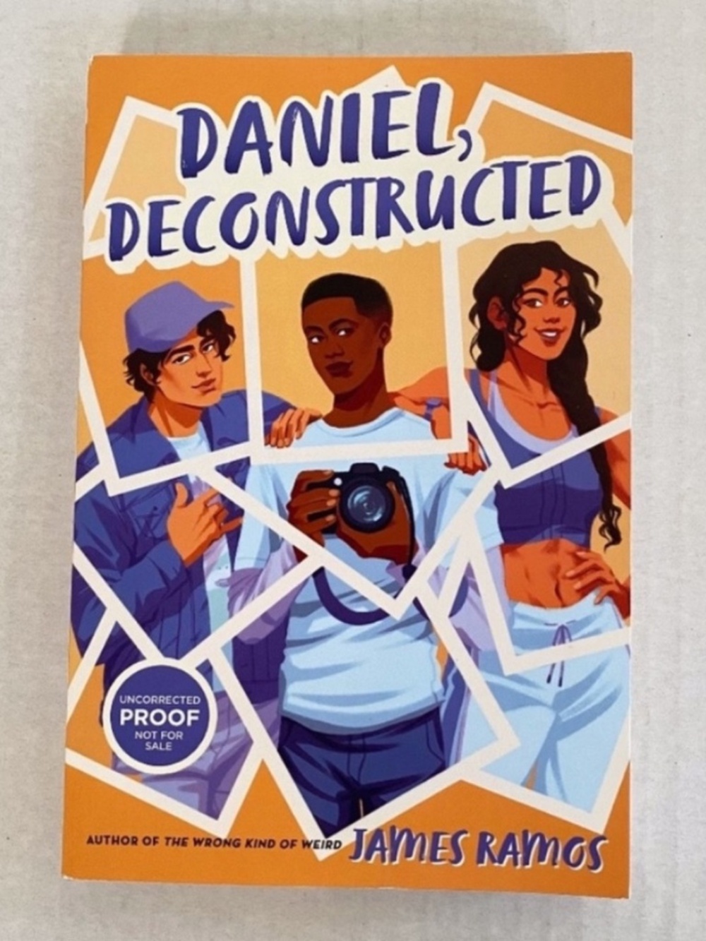 (8) NEW Daniel, Deconstructed by James Ramos Paperback Book Uncorrected Proof